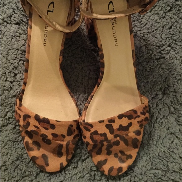 chinese laundry leopard sandals